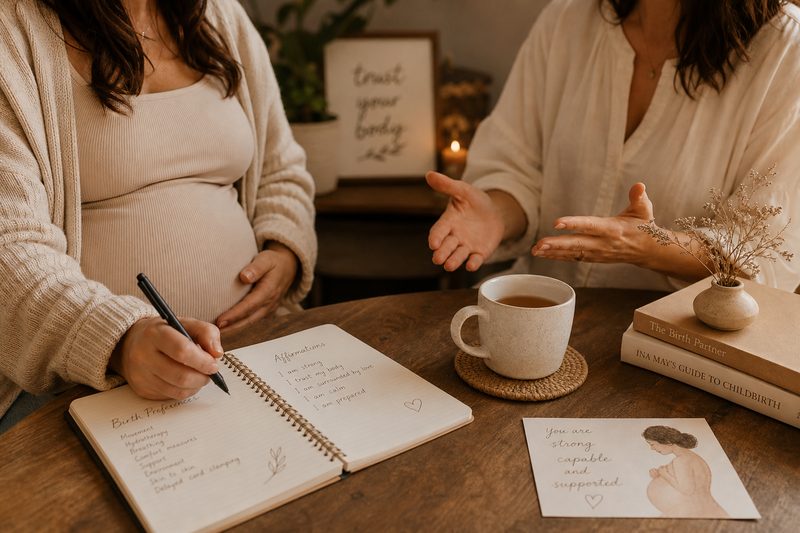 Prenatal planning and comfort-measures education with a doula